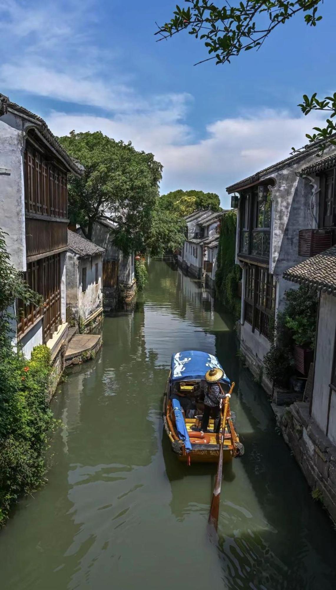 Suzhou Zhouzhuang Slowlife River View Lnn 昆山 エクステリア 写真
